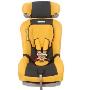 童星 KIDSTAR KS-2060L 儿童汽车安全座椅 黄灰相间(（环保时尚颜色 透气柔软面料 5档角度调节适用0至8周岁儿童）)