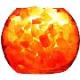 海伯瑞水晶盐灯-小号球形火盆