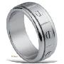 eQute-钛钢戒指-萨博--圈口尺寸美码8#(18.2MM)