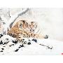 香颂风无框油画-中国工笔重彩画系列之虎头燕颔(JD13307)40*30cm