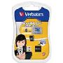 威宝(Verbatim)4GB USB Micro SD双选存储器（62806）(威宝新品恭贺新春闪亮上市)
