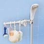 居美馨淋浴器挂物架902-3安装无须使用工具拆装方便