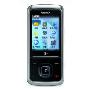 诺基亚6316S(Nokia 6316S)时尚滑盖CDMA手机(黑)(支持CDMA2000,支持GPS导航,不锈钢材质彰显高品位质感)