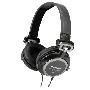 松下 Panasonic RP-DJ600EK 专业DJ耳机（深黑灰的色调   90度的旋转机身  旋转佩戴的舒适)