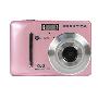 德国柏卡 1120Z 数码相机（粉色） 1000万像素、智能场景侦测、2.5寸液晶屏
