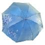 天堂伞三折晴雨伞 蓝色 闪银丝印307E1