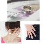 韩版个性银色字母图案指环/戒指（售完为止）-韩国momo