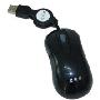 双飞燕(A4Tech) MOP-50+ USB接口高速鼠标（黑色）(笔记本专用 USB线可伸缩)