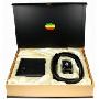Apples苹果-高档礼盒套装-二折牛皮钱包-自动扣皮带-AP89-黑(商场专柜正品 800防伪)