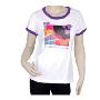 柏仙多格-女士混纺短袖衫紫PL1909A XL(