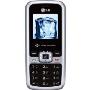 LG KP168直板手机(冰点银)(免提通话,炫彩机身,语音备忘)