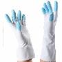 日本进口环保橡胶手套(L)蓝色