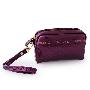 七匹狼时尚经典女士手包-零钱包P664610-紫