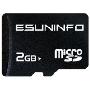易昇手机存储卡TF(MicroSD) 2GB（含SD适配器+R-T01读卡器）