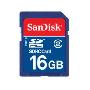 SanDisk 闪迪 SDHC 16G （蓝色）SD闪存卡