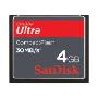 SanDisk 闪迪 Ultra CF 4G （黑色）CF高速闪存卡
