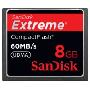 SanDisk 闪迪 Extreme CF 8G （黑色）CF疾速闪存卡