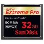 SanDisk 闪迪 Extreme Pro CF 32G （黑色）CF疾速闪存卡