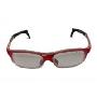 KALLO凯乐户外休闲运动可换片近视太阳镜眼镜X-99219-11透明渐变红色（4副镜片）