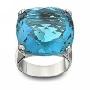 Swarovski施华洛世奇水晶戒指-蓝色水晶1035225(14-15#)(正品)