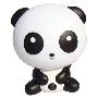 功夫熊猫电子钟语音报时台灯 会说话触碰的小熊猫夜灯