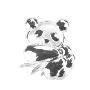 999纯银熊猫胸针(7克)(赠品 限68套赠完为止)