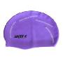 狮普高波纹泳帽CA34867(紫蓝)