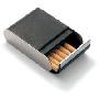 PHILIPPI 尊贵黑色皮质磁性烟盒 195084