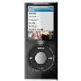贝尔金  Belkin iPod nano 4G绚彩水晶壳(黑色，“金属”网面)