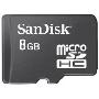 SanDisk手机存储卡microSD 8GB（TF卡）