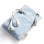 摩仕 moshi 易清洁数码保护袋(NanoPouch Mobile -iPod nano,手机保护袋--婴儿蓝）（附颈绳）