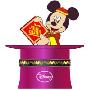 迪士尼 Disney    米奇招财（固体香座）D-043         紫色/700香型