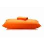 LOVO全棉素色橙色枕套(1对)