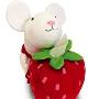 Luft中国白鼠纸巾筒 (白鼠草莓)#1124