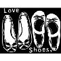 韩国ECOWORLDGPS-080Shoes(白色)IL09181W墙贴(韩国生活用品馆产品)