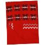 思凯乐SCALER针织围巾 SA8442 红色均码