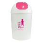 萨巴斯Clean 圆型垃圾桶 （小） 粉红色511-23182(韩国生活用品馆产品)