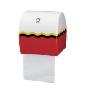 安雅美耐瓷100%环保无毒圆形纸巾盒红色505(专利号200930068740)