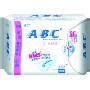 ABC夜用纤薄棉柔排湿表层卫生巾8片K12（含KMS健康配方）（24包特惠箱装）