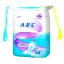 ABC甜睡夜用超极薄倍柔干爽网面卫生巾3片A34(36包特惠箱装)