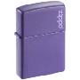 ZIPPO紫哑漆商标彩印美版打火机237ZL畅销款礼品套装(赠送75周年烟灰缸礼品袋)