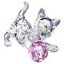 Swarovski施华洛世奇水晶摆件-小猫(立)631856(正品)