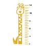 EMIT时尚身高贴-长颈鹿（黄色）FH0200073（172*56*1pcs）