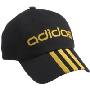 Adidas阿迪达斯运动帽黑/深金金属OSFM