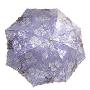 天堂伞2010年款三折超轻刺绣香型遮阳伞3070水莲芬芳 紫色