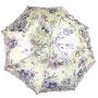 天堂伞2010年款三折超轻刺绣遮阳伞3070万紫千红 粉紫