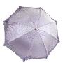 天堂伞2010年款三折超轻刺绣遮阳伞3101银装素裹 紫色