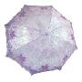 天堂伞2010年款三折超轻刺绣香型遮阳伞3310云中烟花 紫色
