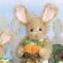 Bearington手捧胡萝卜泰迪熊兔HareyCottontail特价|汉祥礼品