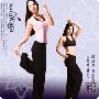路伊梵 瑜珈服 2010春季女款跳操服 健身服 瑜伽服三件套装5305